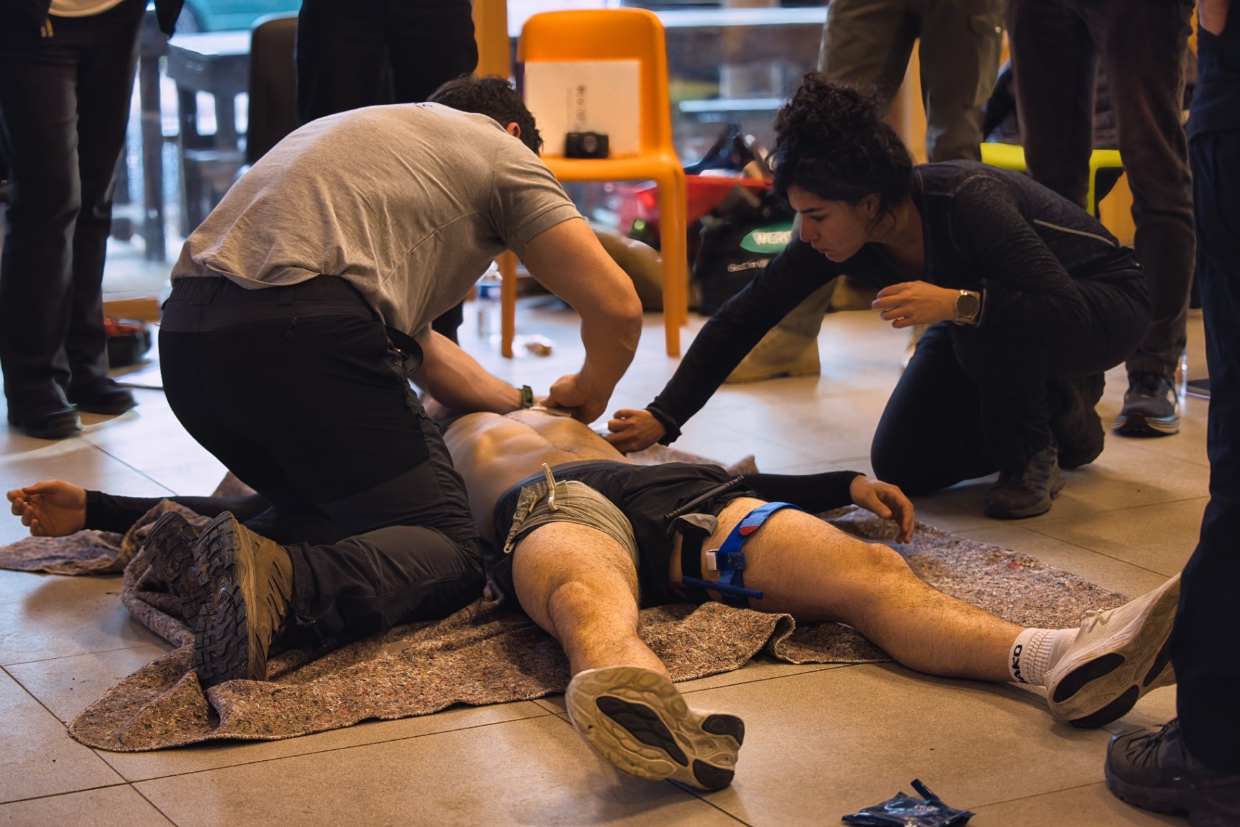 Advanced life support training